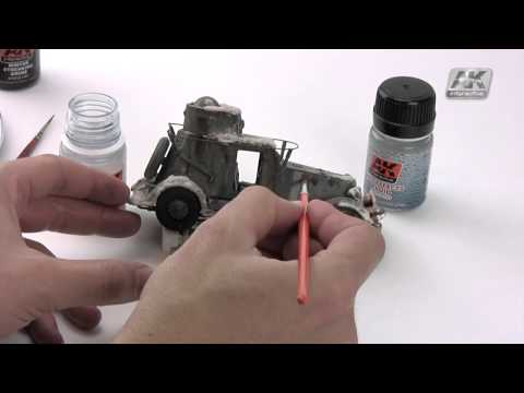 AK Interactive's own video: Ak014 winter streaking grime