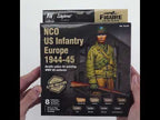 Vallejo's own video: SET NCO US Infantry Europe - ALPINE