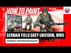 AK Interactive's own video: how to paint a WWII German field grey uniform