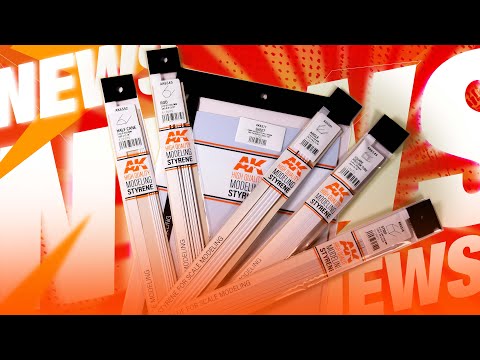 AK Interactive's own video: Ak high quality modeling styrene