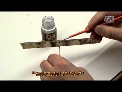 AK Interactive's own video: Ak066 africa korps wash