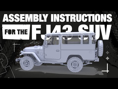 AK Interactive's own video: Assembly instructions fj43-suv