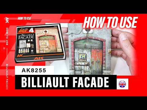 AK Interactive's own video: how to paint a Billiaut facade