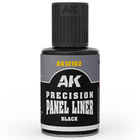 AK Interactive Paneliner 30ml | Precision Enamel Washes Range (AK12101–AK12107)