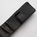 Empty black leather case for Raphael Le Voyageur watercolour travel brush set