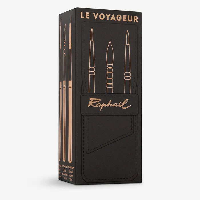 Raphael Le Voyageur travel watercolour brush set premium French packaging
