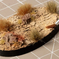 Example of realistic weathering effects using Gamers Grass Basing Pigments.