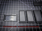 Rectangle base converter 50x24mm to 60x30mm – demonstration on cutting mat – Hobby Heaven