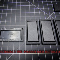 Rectangle base converter 50x24mm to 60x30mm – demonstration on cutting mat – Hobby Heaven
