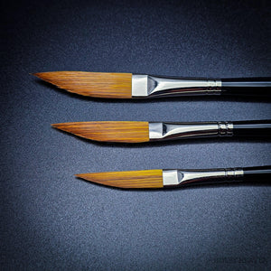 Rosemary & Co Series 770 Sable Blend Sword Liners Brushes Full Range - Hobby Heaven