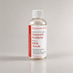 Rosemary & Co plant-based brush cleaner and conditioner 100ml bottle with red and white label
