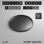 Hollow Bases Range  - Wargaming 3d Printed Bases (OBS System)