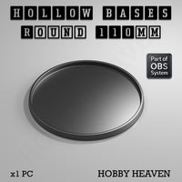 Hollow Bases Range  - Wargaming 3d Printed Bases (OBS System)
