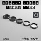 Hollow Bases Range  - Wargaming 3d Printed Bases (OBS System)