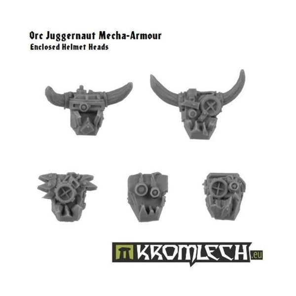 Kromlech Juggernaut Mecha-Armour - Enclosed Helmets (10) KRCB338 - Hobby Heaven