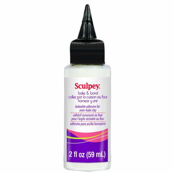 Sculpey Bake ‘n Bond 59ml oven-bake adhesive for bonding polymer clay and porous surfaces