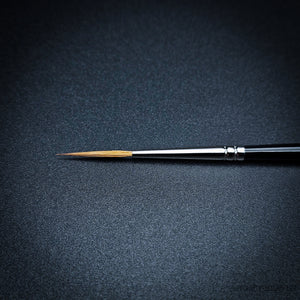 Rosemary Series 44 Pure Kolinsky Sable Rigger Brush Range | Short & Long Handle |