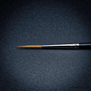 Rosemary Series 44 Pure Kolinsky Sable Rigger Brush Range | Short & Long Handle |