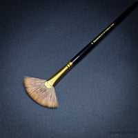 Rosemary & Co Eclipse Fan – Professional Synthetic Mongoose Fan Brushes
