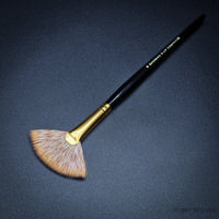 Rosemary & Co Eclipse Fan – Professional Synthetic Mongoose Fan Brushes
