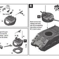 M4 Sherman Medium Tank – Bolt Action WWII 28mm Vehicle