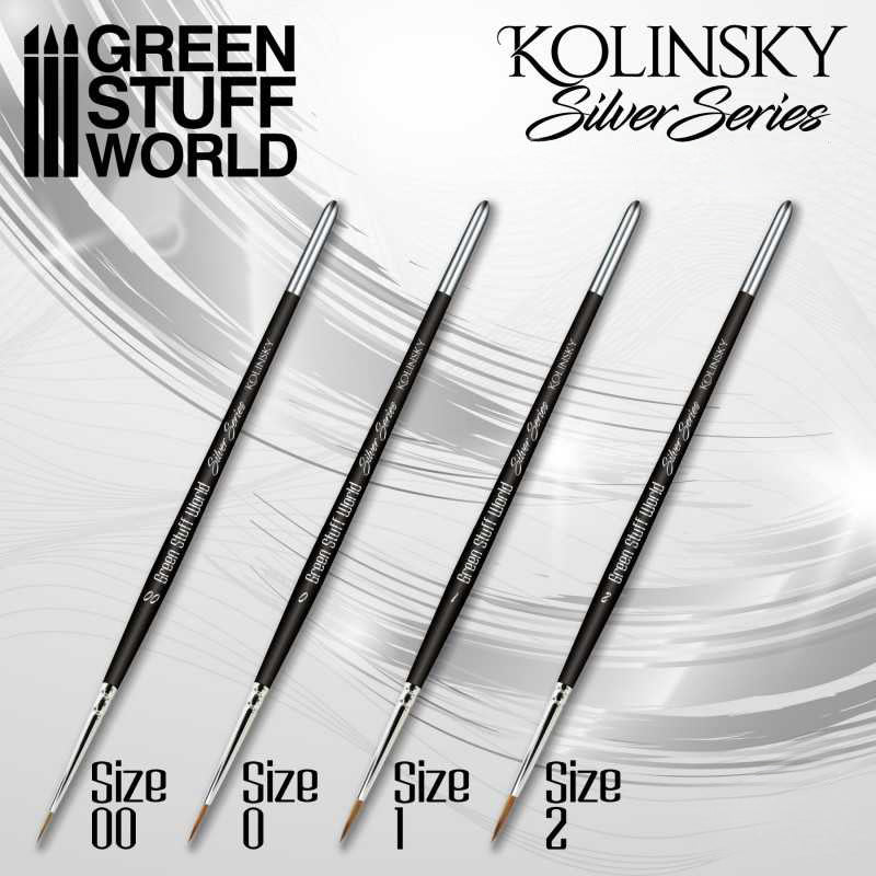 GSW Silver Series — Kolinsky Sable Round