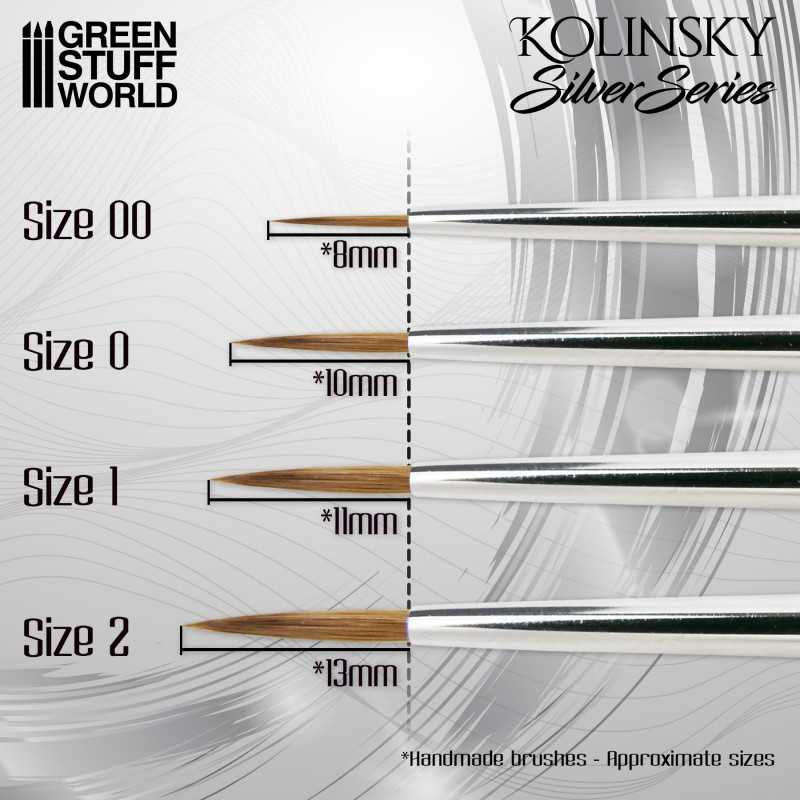 GSW Silver Series — Kolinsky Sable Round