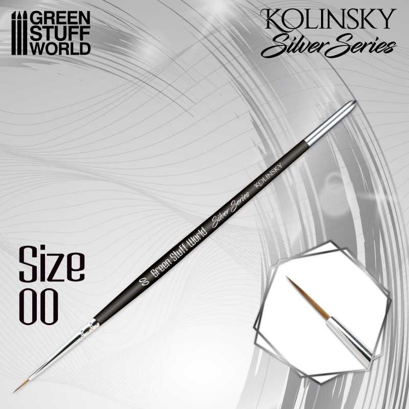 Silver Series Kolinsky Brushes – Professional Miniature Painting Range
