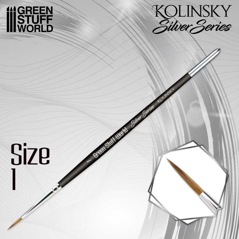 GSW Silver Series — Kolinsky Sable Round
