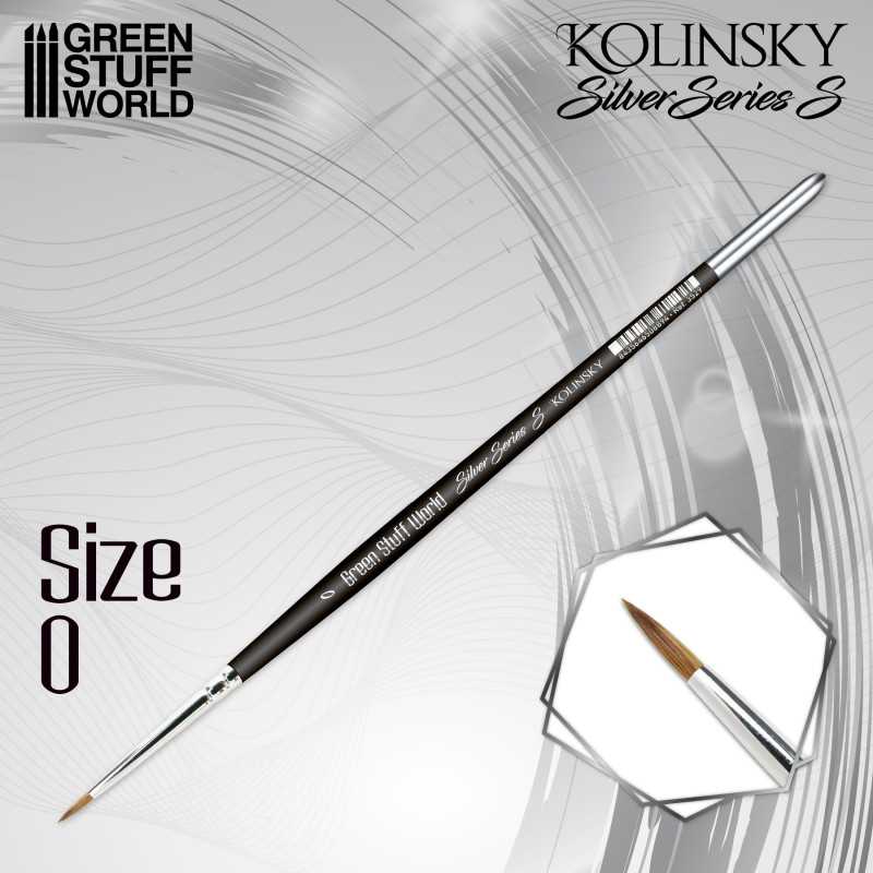 GSW Silver Series S — Kolinsky Sable Round