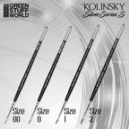 GSW Silver Series S — Kolinsky Sable Round