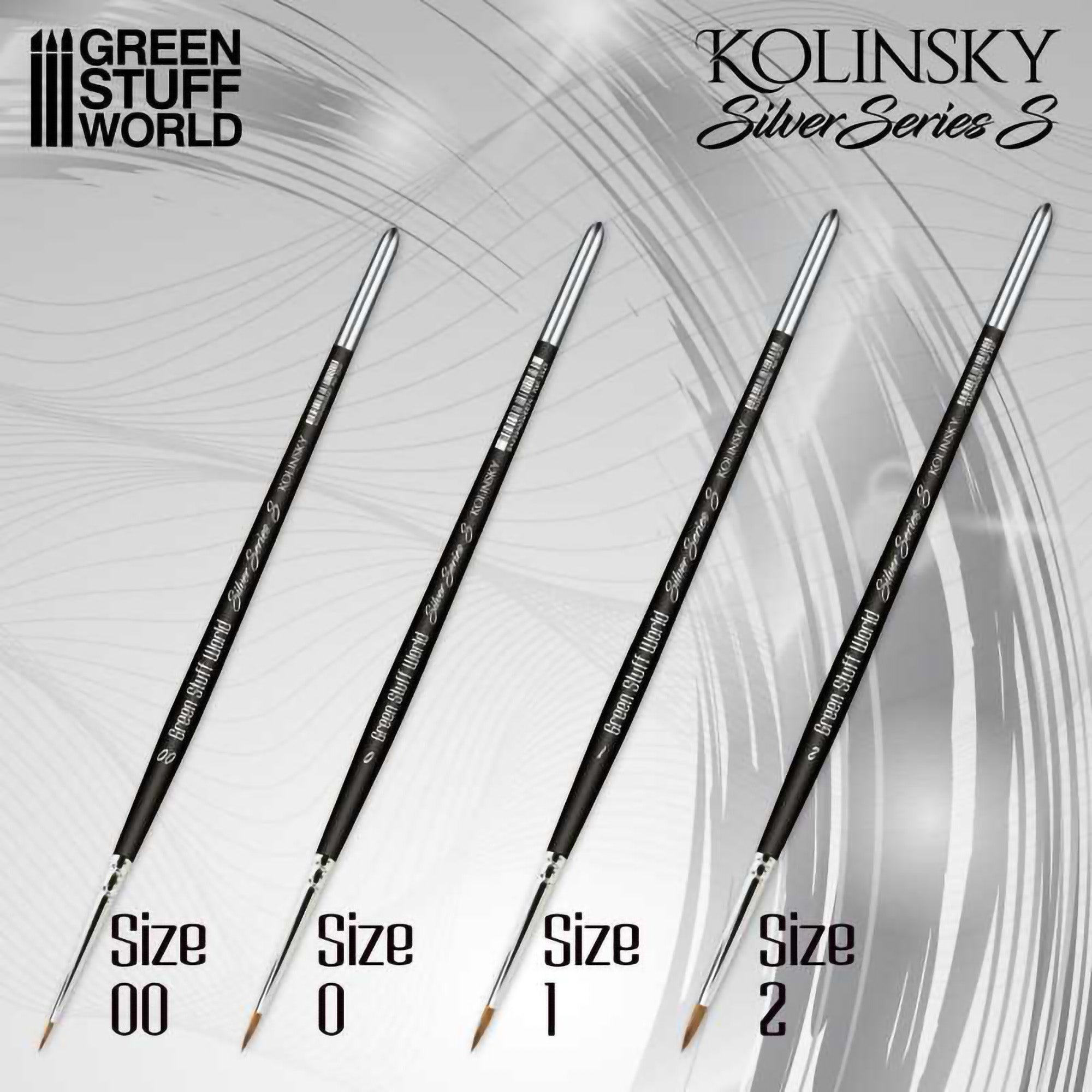GSW Silver Series S — Kolinsky Sable Round