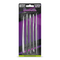 Stainless steel Smooth Sculpting Tool Set 5 pieces by Green Stuff World
