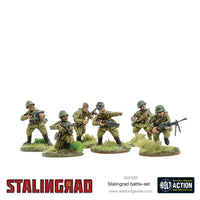 6 multi-pose Soviet infantry miniatures from the Bolt Action Stalingrad set.
