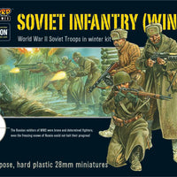 Soviet Winter Infantry plastic box set for Bolt Action by Warlord Games