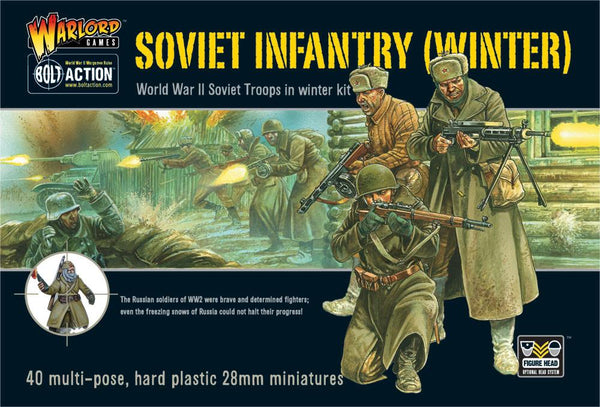 Soviet Winter Infantry plastic box set for Bolt Action by Warlord Games