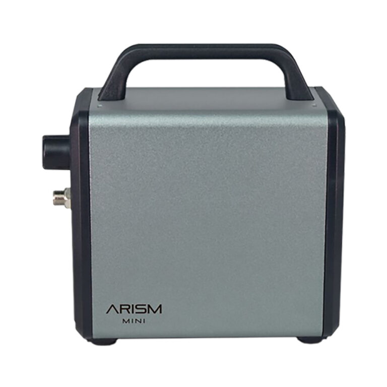 Sparmax ARISM Mini Airbrush Compressor (C-AR-MINI-GREY) – Cosmic Grey, 28 psi, 49 dB