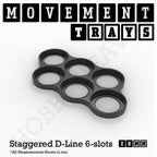 28mm Movement Trays for Tabletop Games | Wargaming | Full Range