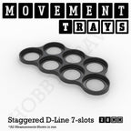28mm Movement Trays for Tabletop Games | Wargaming | Full Range