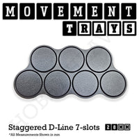 28mm Movement Trays for Tabletop Games | Warhammer Compatible | Full Range
