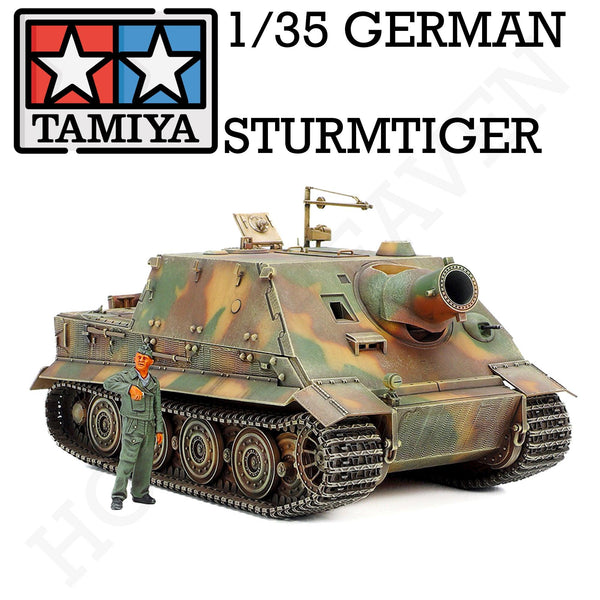 Tamiya 1/35 German 380mm Sturmtiger Model Kit 35177 - Hobby Heaven