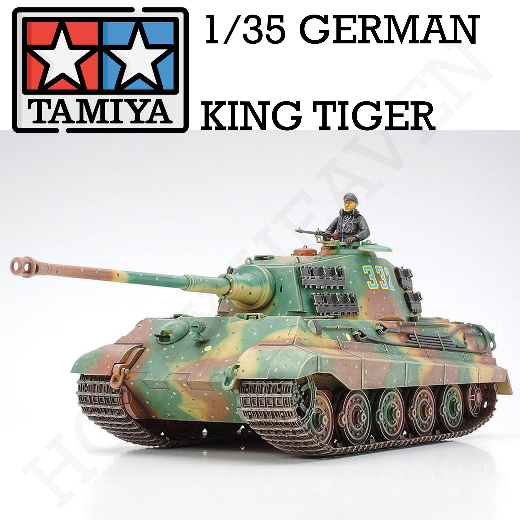 Tamiya 1/35 German King Tiger Porsche Turret Model Kit 35169