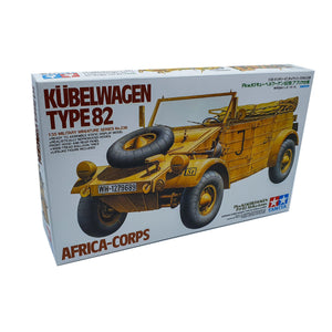 Tamiya 1/35 German Kubelwagen Type82 (Africa) Model Kit 35238 - Hobby Heaven