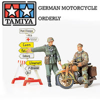 Tamiya 1/35 German Motorcycle Orderly Set 35241 - Hobby Heaven
