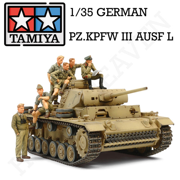 Tamiya 1/35 German Pz.Kpfw III Ausf.L Model Kit 35215 - Hobby Heaven