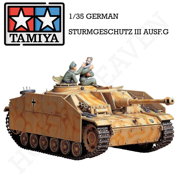 Tamiya 1/35 German Sturmgeschutz III Ausf G Model Kit 35197 - Hobby Heaven