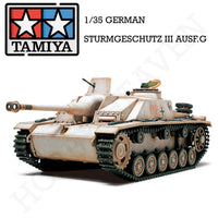 Tamiya 1/35 German Sturmgeschutz III Ausf G Model Kit 35197 - Hobby Heaven
