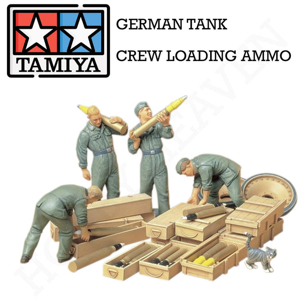 Tamiya 1/35 German Tank Ammo-Loading Crew 35188 - Hobby Heaven