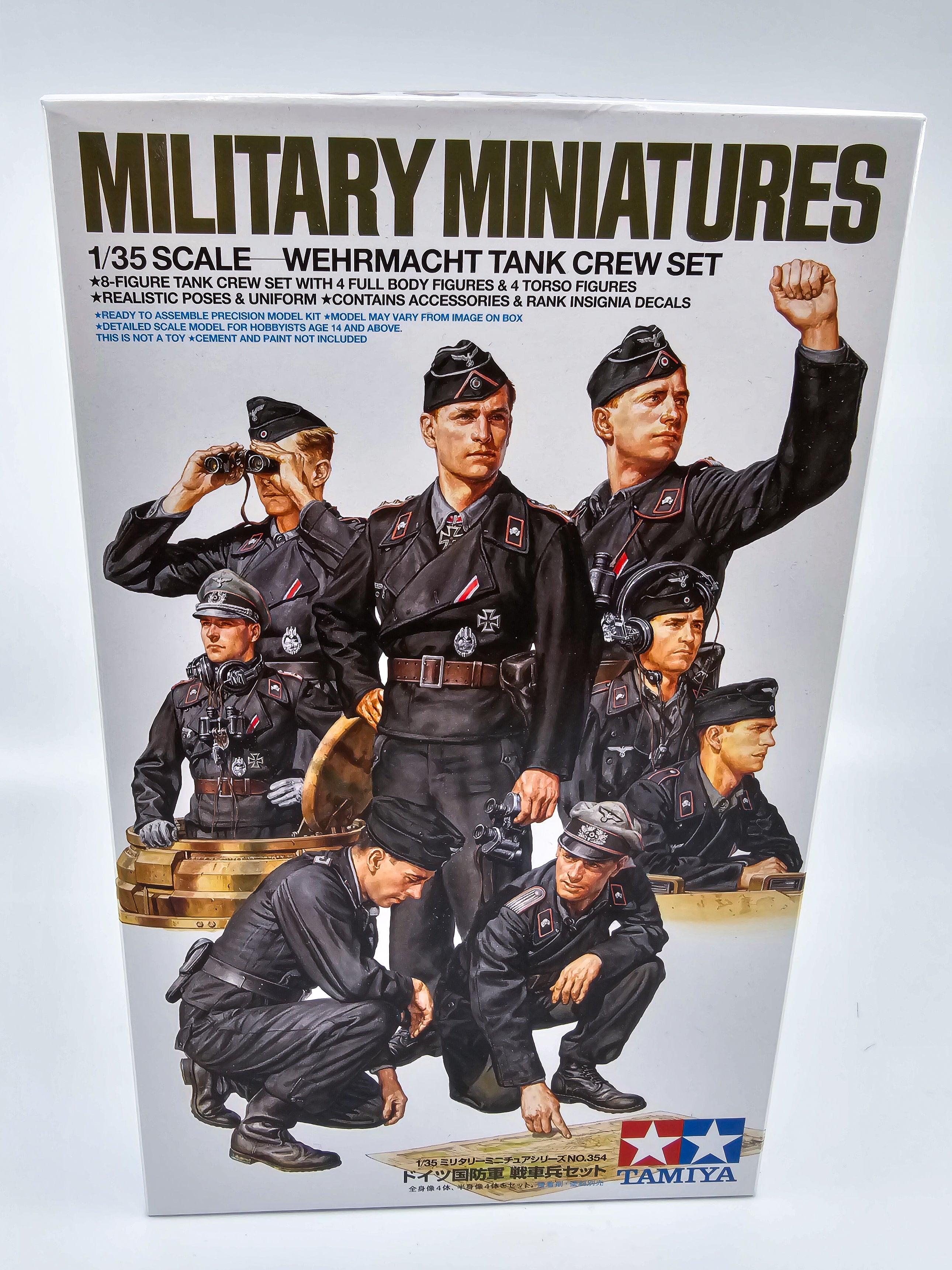 Tamiya 1/35 German Tank Crew Set 35354 - Hobby Heaven
