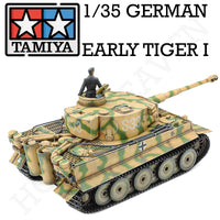 Tamiya 1/35 German Tiger I Early Production Model Kit 35216 - Hobby Heaven